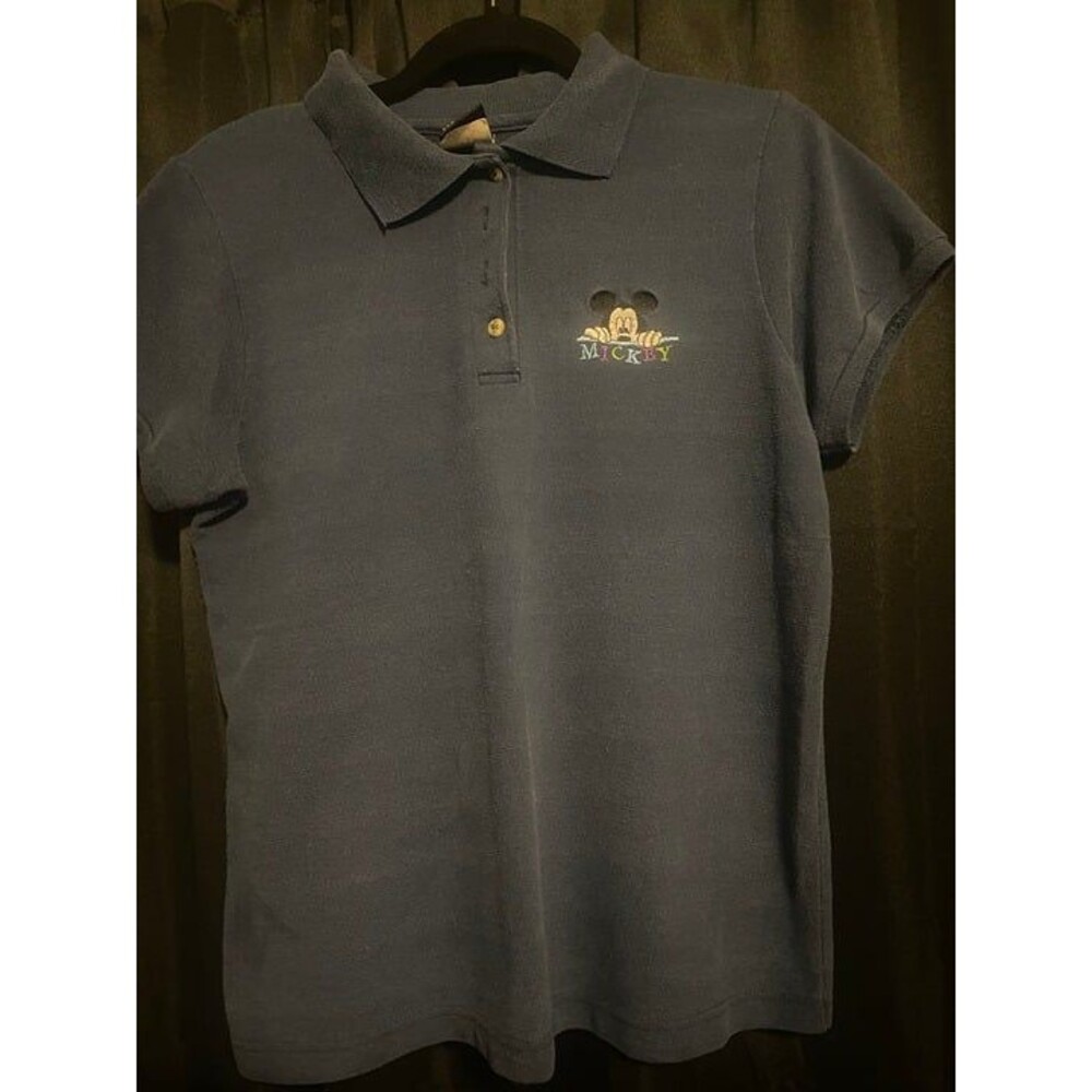 Womens medium Mickey Mouse polo